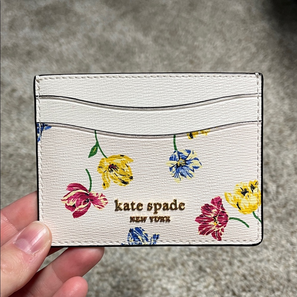 Kate Spade Multicolor Floral Card Holder - Picture 2 of 5